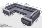 Sofa Assan U 15