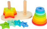 11720 Legler Small Foot Steckspiel Regenbogen C